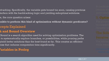 How to Implement Branch and Bound in Prolog Without Dynamic Predicates