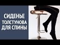 Сиденье Толстунова - ортопедический стул. Где купить корректор осанки?