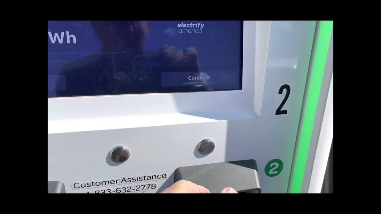 Charging EV6 at Electrify America using Apple Carplay YouTube
