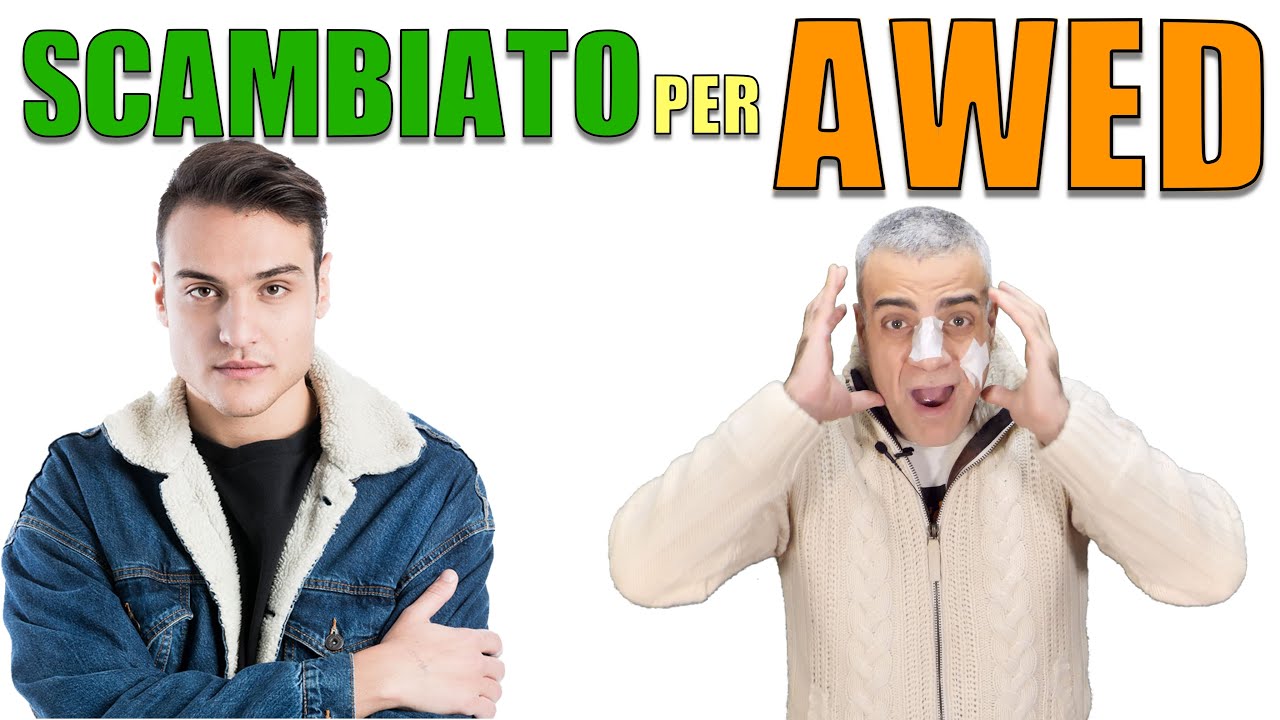 Mi hanno scambiato per Awed in una via Malfamata