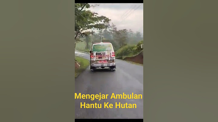 Ambulance Hantu di Hutan #shorts