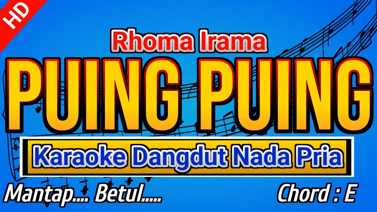 PUING PUING (Rhoma Irama) Karaoke Dangdut Nada Duet