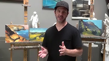 Deconstructing the Landscape - Introduction to Abstract Painting by Scott Yeskel