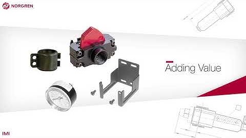 Norgren Air preparation accessories