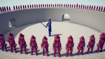 100x SENSEI vs EVERY UNIT - Totally Accurate Battle Simulator