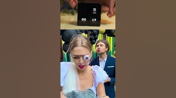 Bride Pranks Husband At Wedding 👰 WowCube Next level fun🤯