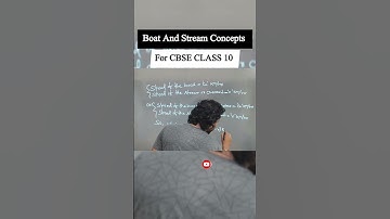 Boat and Stream Tricks | Class 10 Maths CBSE | Speed, Time & Distance #shorts #revolutioneducation