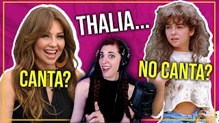 HABLEMOS DE THALÍA... ¿Canta o No Canta? | Vocal Coach Análisis