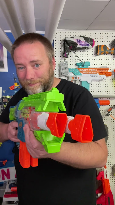 Nerf Mega XL Double Crusher Blaster, Largest Nerf Mega Darts Ever