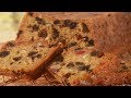 Buttermilk Fruit Cake Recipe Demonstration - Joyofbaking.com