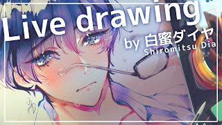 ♂キャラデザ♂するわよ【LIVE drawing】