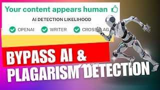 Bypass AI detectors | ✅ Plagiarism free writing using ChatGPT
