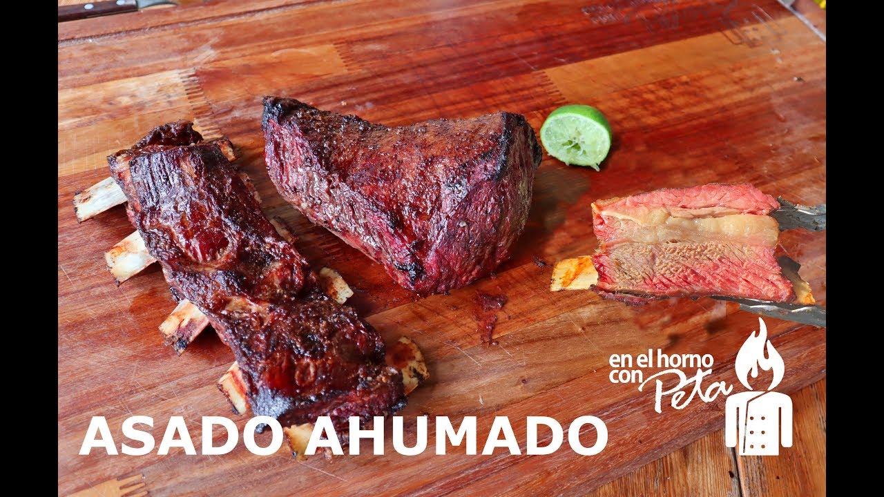 Cómo ahumar fácil el Asado - YouTube
