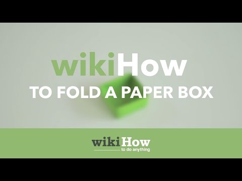 How to Fold a Paper Box