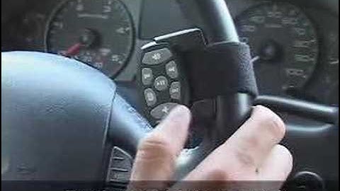 Scosche LifeStyle Defined: Steering Wheel RF Remote