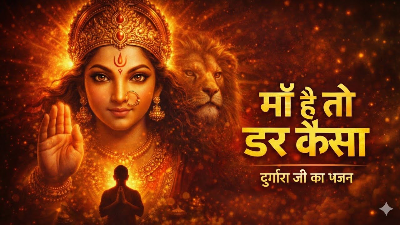 गुरुवार  Special: जिस घर में माँ दुर्गा का यह भजन बजता है, वहां कभी संकट नहीं आता 🦁