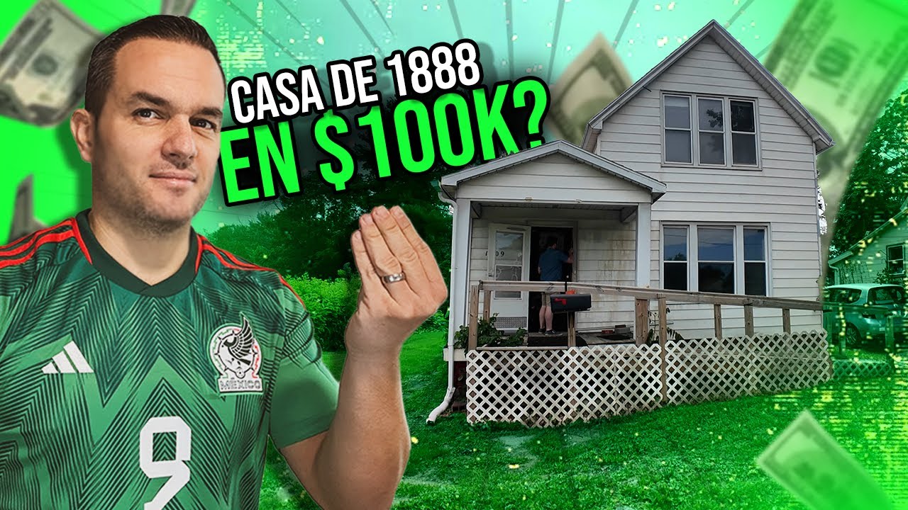 $100k por una casa de MAS DE 100 AÑOS: Merece la pena esta inversion inmobiliaria?