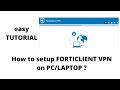 FORTICLIENT VPN TUTORIAL FOR PC/LAPTOP (FOR IITK STUDENTS) image