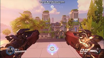 Overwatch: How to do the oasis car glitch (Instructions in description.)