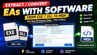 How To Convert #EX4 & #EX5 to #MQ4 & #MQ5 Source Code with #Decompiler V5.1 Tool & Service