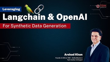 Leveraging Lang chain & OpenAI for Synthetic Data Generation #synthetic #langchain #openai #llm