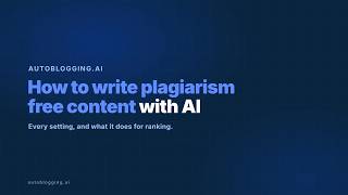 How to Write Plagiarism Free Content With AI: Original Drafts From Research, Not Copying Guide