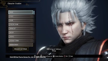 Nioh 2 - Kakashi Hatake Character Creation (PS4)