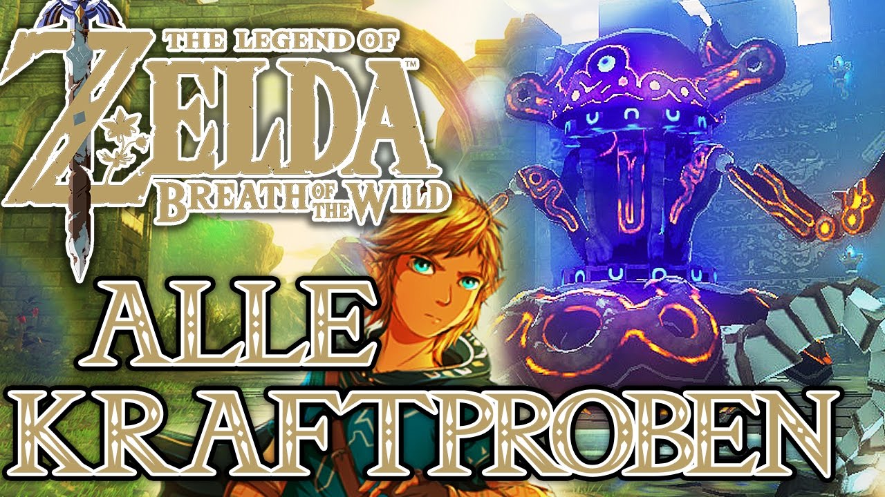 Zelda Breath Of The Wild Waffen Unzerstörbar WÄCHTER-WAFFEN & ALLE KRAFTPROBEN! Zelda Breath of The Wild Part 114