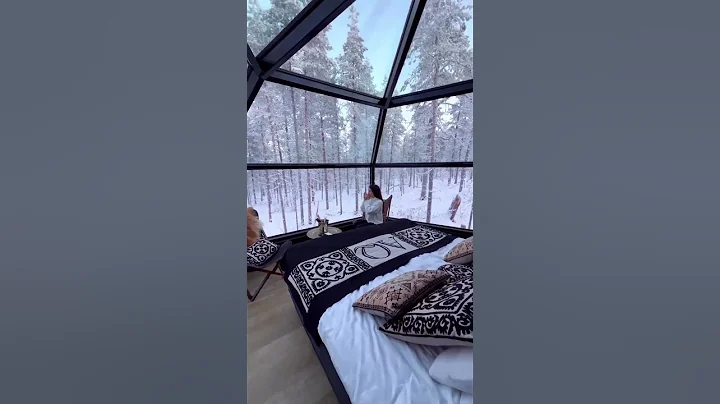 Glass igloo gateway in Lapland, Finland 🇫🇮. Have you ever stayed in glass igloo before?