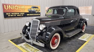 1935 Ford Deluxe 5 Window Coupe | For Sale $36,900