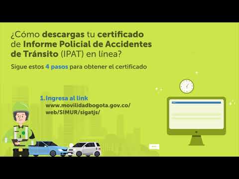¿Cómo descargar un certificado de Informe Policial de Accidentes de Tránsito (IPAT) en línea?