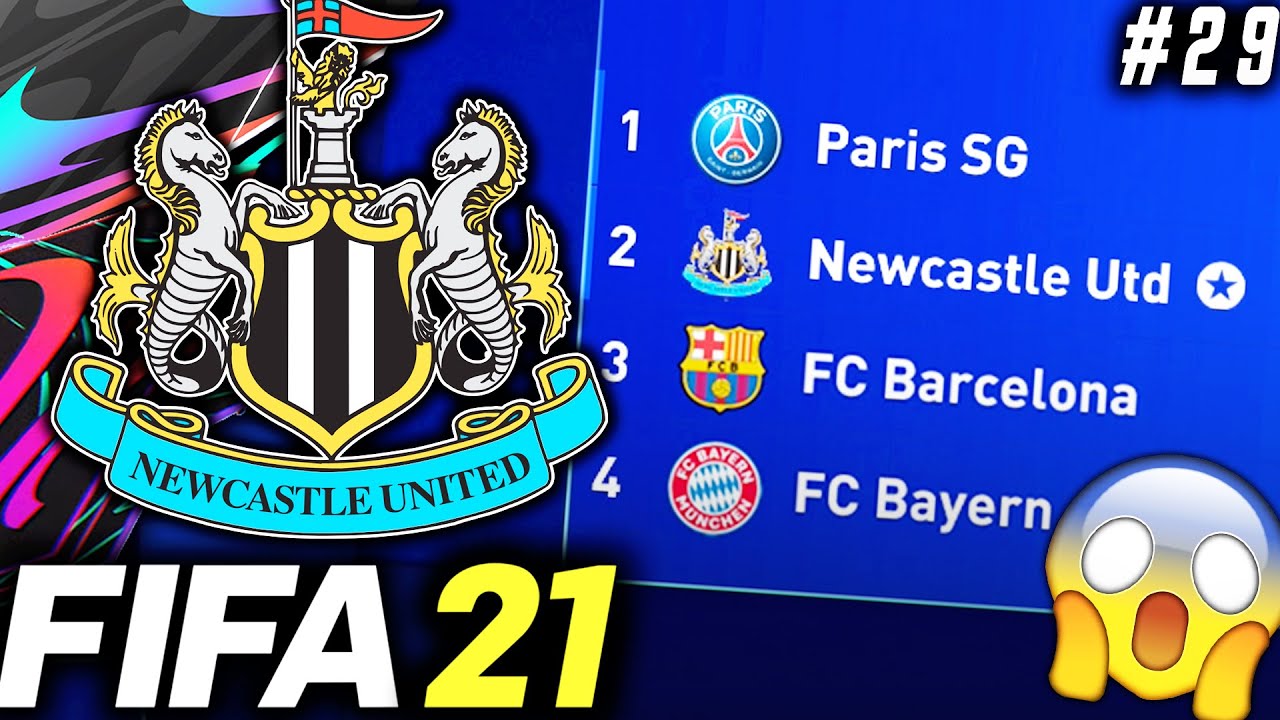 CHAMPIONS LEAGUE GROUP REVEAL!!💀 - FIFA 21 Newcastle Career Mode EP29