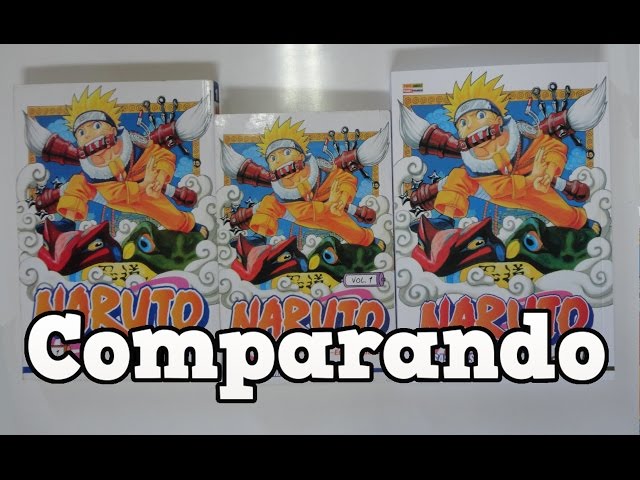 Naruto Gold Mangá, Fase Clássica - Volumes Avulsos em Português