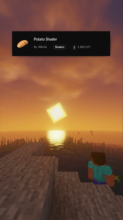 The BEST Low END Shader #minecraft