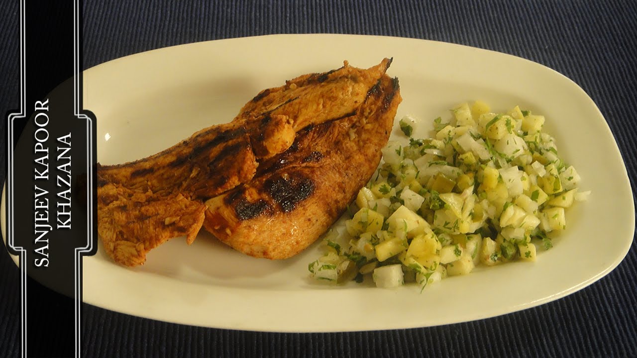 Grilled Chicken With Pineapple Salsa