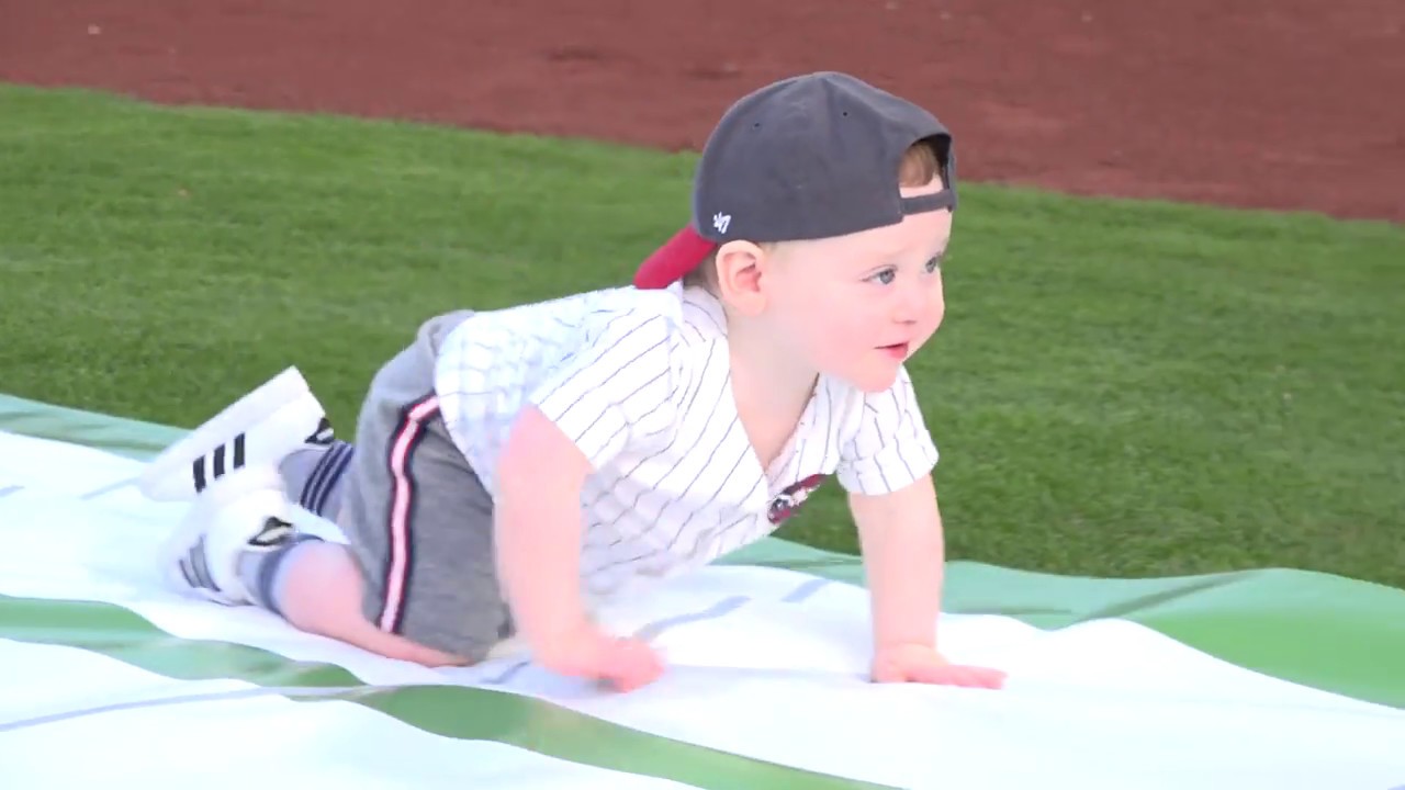 TinCaps Promotion Baby Race May 1, 2018 YouTube