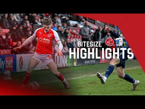 Bitesize Highlights: Town 3-2 Barrow — football highlights