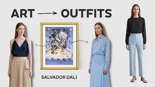 Spring Capsule Wardrobe 10 Pieces, 21 Outfits Inspired By Dalí