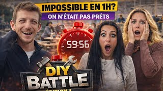 ⏱️ 1h Pour Creer Un Diy Unique Et Tenter De Repartir Avec 5000€ !! Nouveau Concept Brico / Diy !