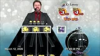 Play3 Day/Play4 Day Drawing For 03/12/2026