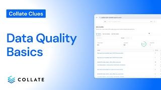 Collate Clues Data Quality Basics