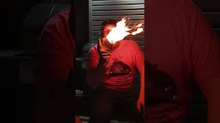 flaming hot tocco, playing with fire
