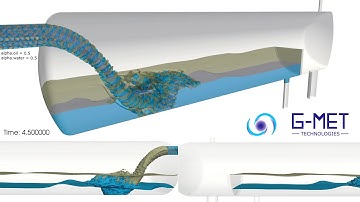 OpenFOAM - CFD - Oil Water Separator - Multiphase Simulation