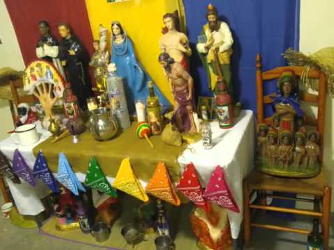 GITANA, PAPA CANDELO & LOS SANSE PUERTO RICAN VODOU VUDÚ