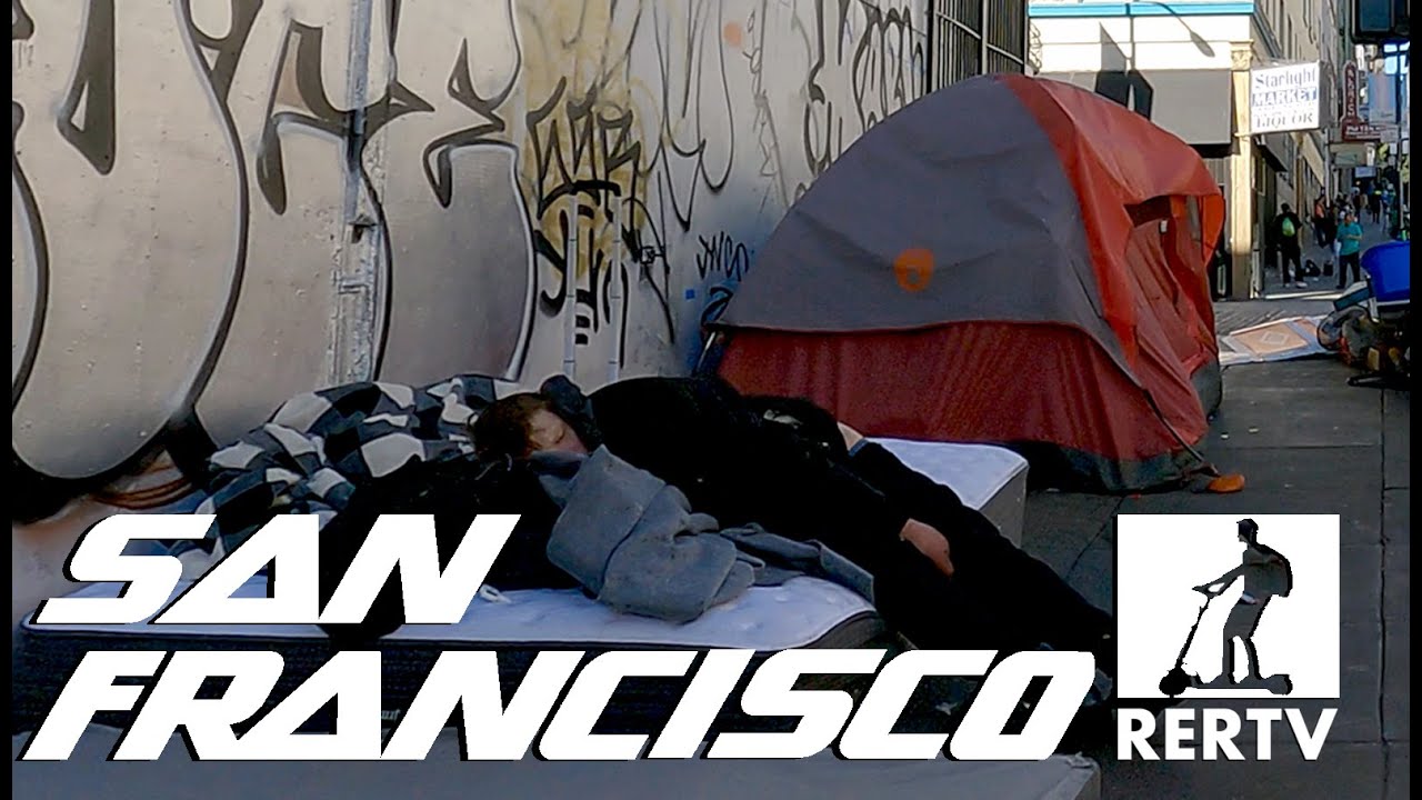 Zombie Land 😳 🇺🇸 San Francisco’s Tenderloin District 4K UHD No