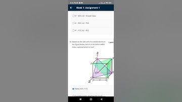 NPTEL 2022 || Basics of Materials Engineering || Week :- 01 || Assignment