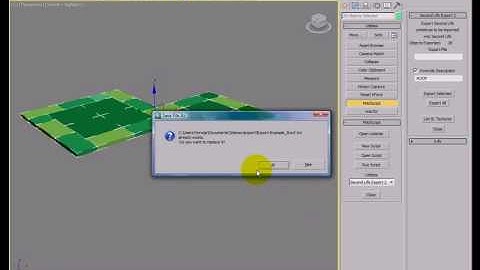 Export from 3Ds Max 2010 to Second life Part 3...