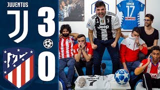 Umiliati Juventus 3-0 Atl. Madrid Ottavi Champions League Welites