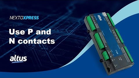 Nexto Xpress #19 - Use P and N contacts