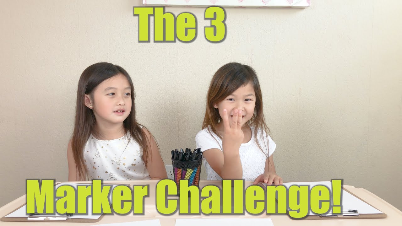 The 3 Marker Challenges - YouTube